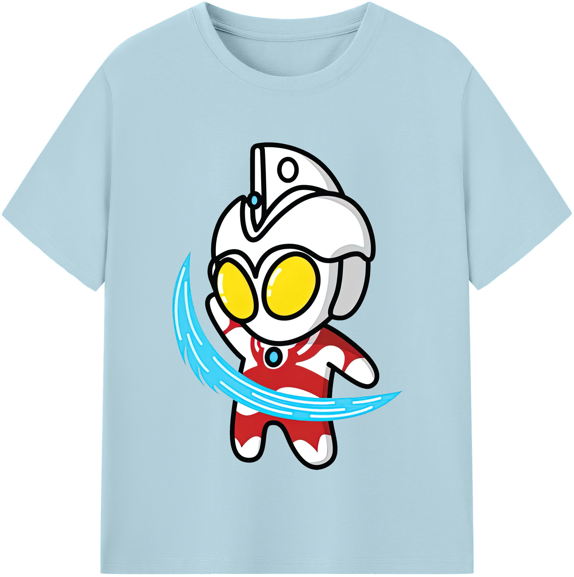 （画像用） ウルトラマン Ultraman 綿100％半袖Tシャツ（フロントプリント）
